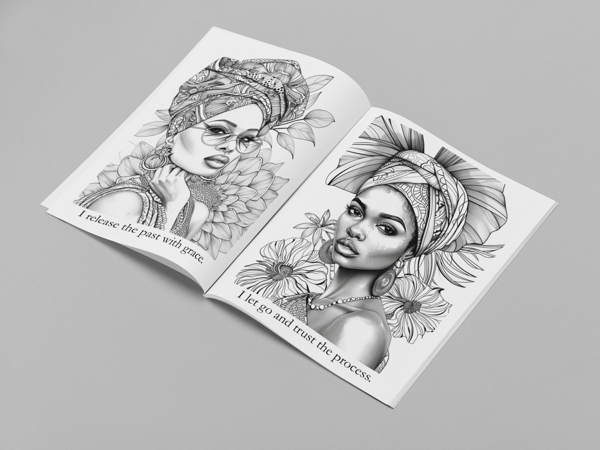 Crowned in Peace - A Coloring Affirmation Experience in Rest & Emotional Ease - Physical Book