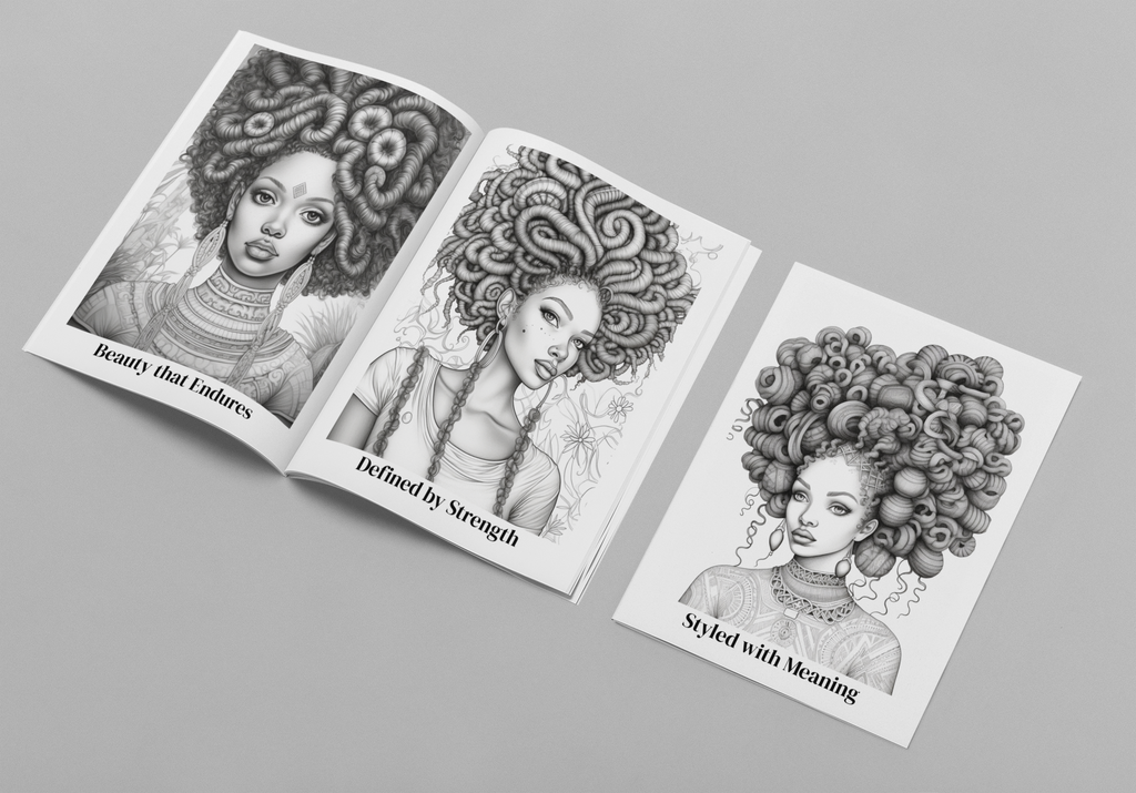 Crowned in Glory - A Regal Coloring Experience of Beauty, Identity, and Power - Physical Book