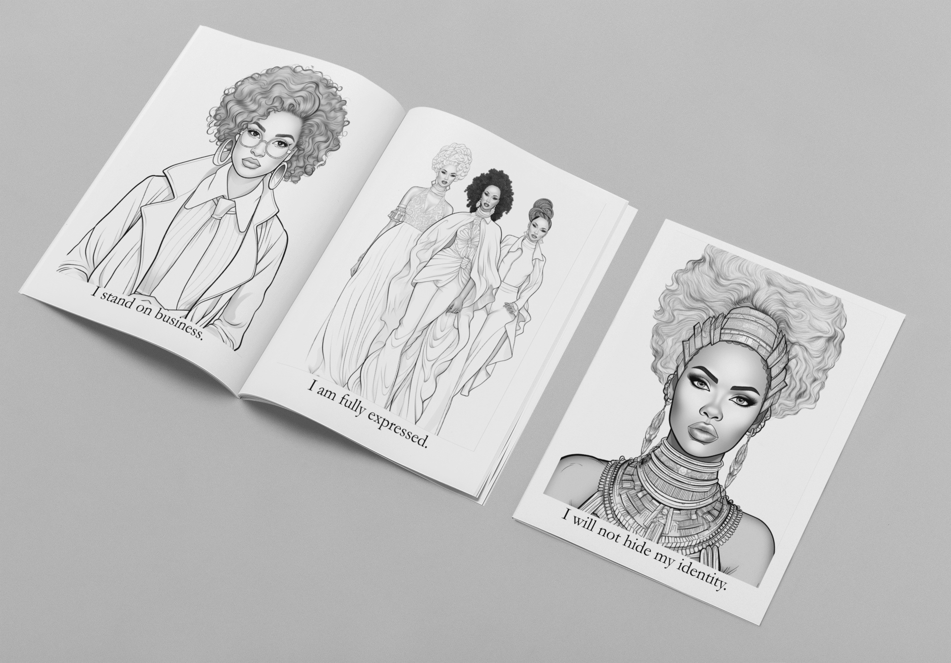 Crowned in Power - A Coloring & Affirmation Experience in Self-Ownership - Physical Book