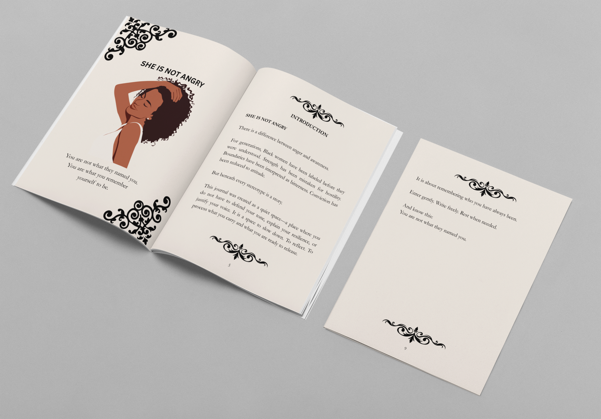 She Is Not Angry - Journal - Physical Book